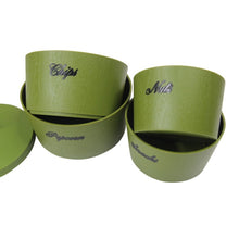 Load image into Gallery viewer, Vintage Mid-century Modern Snack Containers