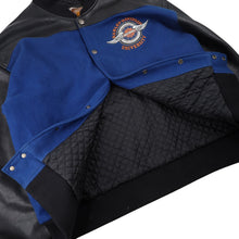 Load image into Gallery viewer, Vintage Harley Davidson University Big Logo Embroidered Letterman Jacket - 3XL
