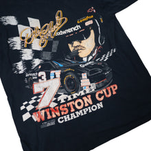 Load image into Gallery viewer, Vintage 90s Dale Earnhardt Winston Cup Champion Graphic T Shirt - L