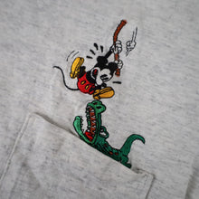 Load image into Gallery viewer, Vintage Disney Mickey Mouse Pocket Alligator T Shirt - M