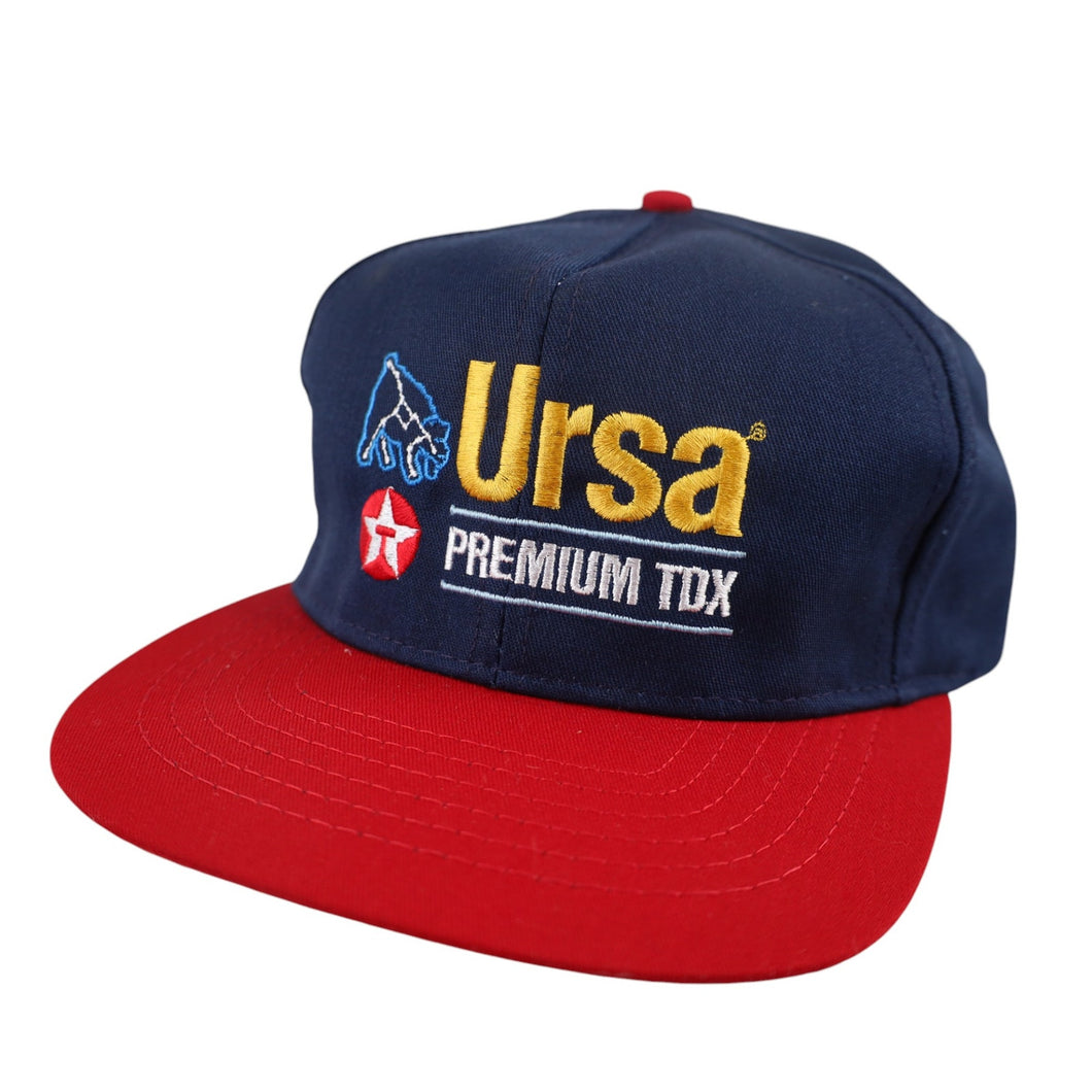 Vintage Texaco Ursa Oil Lubricant Pig Constellation Trucker Hat - OS