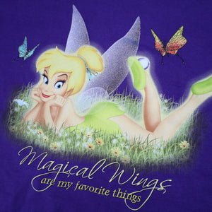 Vintage NWT Disney Tinker Bell Graphic T Shirt - XL