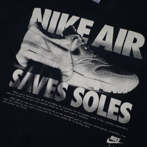 Vintage Y2k Nike Air Saves Soles Graphic T Shirt - S