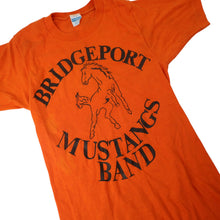 Load image into Gallery viewer, True Vintage Bridgeport Mustangs Band Graphic T Shirt - S