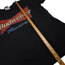 Load image into Gallery viewer, Vintage Budweiser Racing Graphic T Shirt - L