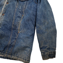 Load image into Gallery viewer, Vintage Levis Denim Sherpa Jacket - L