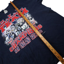 Load image into Gallery viewer, Vintage Y2k New England Patriots Superbowl Champions Graphic T Shirt - XL