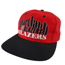 Load image into Gallery viewer, Vintage 90s Limited Edition 26 of 2000 Portland Blazers Snapback Hat - OS