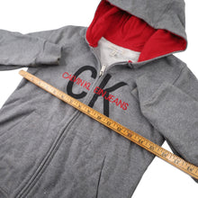 Load image into Gallery viewer, Vintage Y2k Calvin Klein Embroidered Spellout Full Zip Hoodie - WMNS S