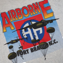 Load image into Gallery viewer, Vintage Fort Bragg Air Borne Graphic T Shirt - XL