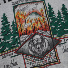 Load image into Gallery viewer, Vintage 1994 Wenatchee National Forest Tyee Complex Fire Sweatshirt - XL
