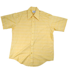 Load image into Gallery viewer, Vintage 70s Pennys Towncraft Polyester Allover Design Button Up Shirt - L
