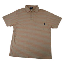 Load image into Gallery viewer, Vintage Stussy Striped Polo Shirt - M