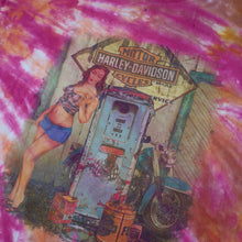 Load image into Gallery viewer, Vintage Harley Davidson Tie Dye Graphic T Shirt - XL