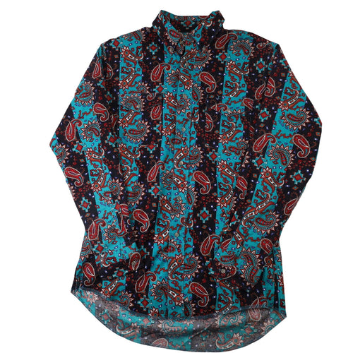 Vintage Wrangler Aztec Paisley Southwestern Button Up Shirt - M