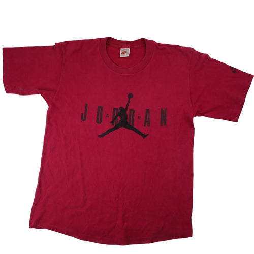 Vintage 90s Nike Michael Air Jordan Spellout Graphic T Shirt - S