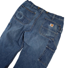 Load image into Gallery viewer, Vintage Distressed Carhartt Double Knee Denim Jeans - 36&quot;x30&quot;