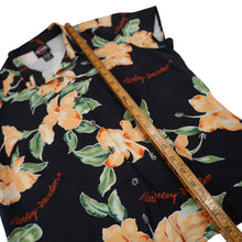 Load image into Gallery viewer, Vintage Harley Davidson x Tori Richards Silk Floral Button Up Shirt - WMNS M