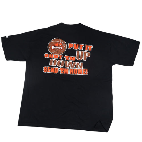 Vintage Russell Oregon State Beavers Graphic Spellout Graphic T Shirt - XL