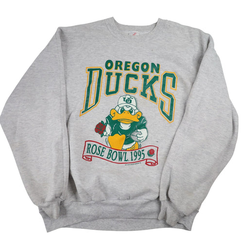 Vintage 1995 University of Oregon Ducks Rose Bowl Graphic Sweatshirt - XL