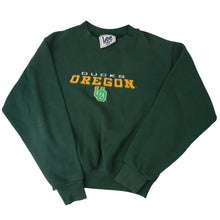 Load image into Gallery viewer, Vintage 90s University of Oregon Ducks Embroidered Crewneck Sweatshirt - YM