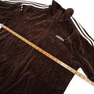 Vintage Y2k Adidas Velour Track Suit - S