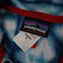 Load image into Gallery viewer, Patagonia Syncilla Snow Flake Snap T Fleece Sweatshirt - WMNS L