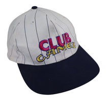Load image into Gallery viewer, Vintage Club Camel Member Pinstriped Snapback Hat - OS