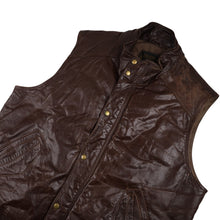 Load image into Gallery viewer, Vintage Eddie Bauer Leather Down Quilted Vest - XL