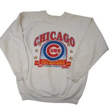 Load image into Gallery viewer, Vintage 1989 Chicago Cubs National Champions Graphic Sweatshirt - M