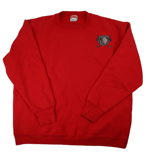 Vintage Nutmeg Golf Classic Embroidered Crest Sweatshirt - XL
