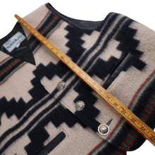 Load image into Gallery viewer, Vintage Navajo Arizona Southwestern Print Wool Vest - L