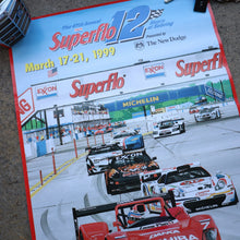 Load image into Gallery viewer, Original Vintage 1999 SuperFlo12 Racing Poster