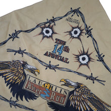 Load image into Gallery viewer, Vintage 1996 Laughlin River Run Motorcycle Rally Graphic Bandana