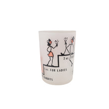 Load image into Gallery viewer, Vintage 60s Frosted &quot;Say When&quot; Graphic 4oz Shot Glass - 4oz