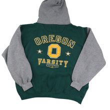 Load image into Gallery viewer, Vintage Univeristy of Oregon Varsity 2 Tone Hoodie - L