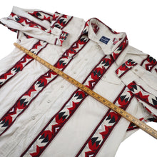 Load image into Gallery viewer, Vintage Wrangler Aztec Pearl Snap Down Southwestern Shirt - XXLT