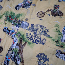 Load image into Gallery viewer, Vintage Harley Davidson x Tori Richards Button Down Hawaiian Shirt - XXL