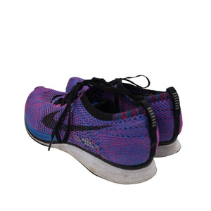 Nike Flyknit Racer Indigo Running Sneakers - 12