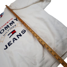 Load image into Gallery viewer, Vintage Tommy Hilfiger Embroidered Spellout Sweatshirt - L+