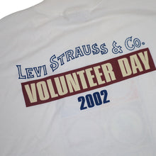 Load image into Gallery viewer, Vintage Y2k Levis Red Tab "Make it Happen" Volunteer Day Graphic T Shirt - XXL