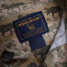 Load image into Gallery viewer, Vintage Woolrich Allover Moose Button Up Shirt - L