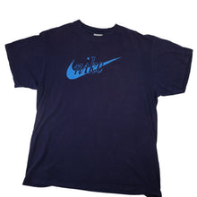 Load image into Gallery viewer, Vintage Y2k Nike Spellout Swoosh Faded Graphic T Shirt - L