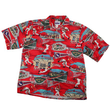 Load image into Gallery viewer, Vintage Reyn Spooner Anaheim Angels Baseball Print Hawaiian Shirt - XL