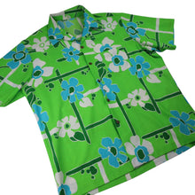 Load image into Gallery viewer, True Vintage 60s Floral Polyester Hawaiian Shirt - XL