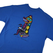 Load image into Gallery viewer, Vintage 90s Native Artwork "The Bear" Graphic T Shirt - L