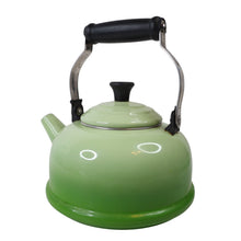 Load image into Gallery viewer, Le Creuset Kiwi Green Ombre Kettle.