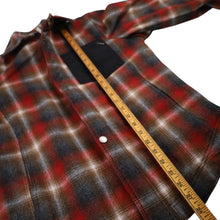 Load image into Gallery viewer, Pendleton Shadow Plaid Polyfill Quilted Wool Shirt Jacket - S