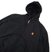 Load image into Gallery viewer, Vintage Carhartt Spellout Canvas Quilted Work Jacket - L