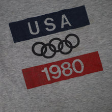 Load image into Gallery viewer, Vintage Levis 1980 USA Olympics Graphic T Shirt - M